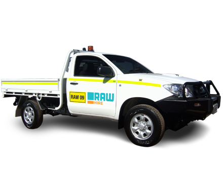 4WD Single Cab Tray Back Ute