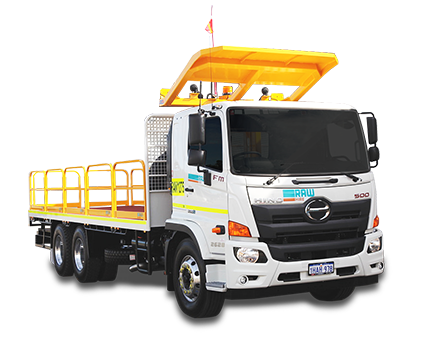 Raw-Hire-12T-Flatbed-Truck for long term hire