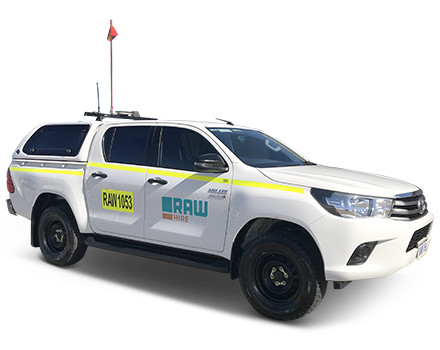 The Raw Hire 4WD Dual Cab Well Body with Canopy and In-Vehicle Monitoring System is available now for long term vehicle hire. Mobilised Australia wide.