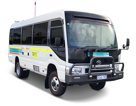 4WD Coaster Bus Hire