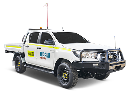 4WD Dual Cab Tray Back Ute Hire