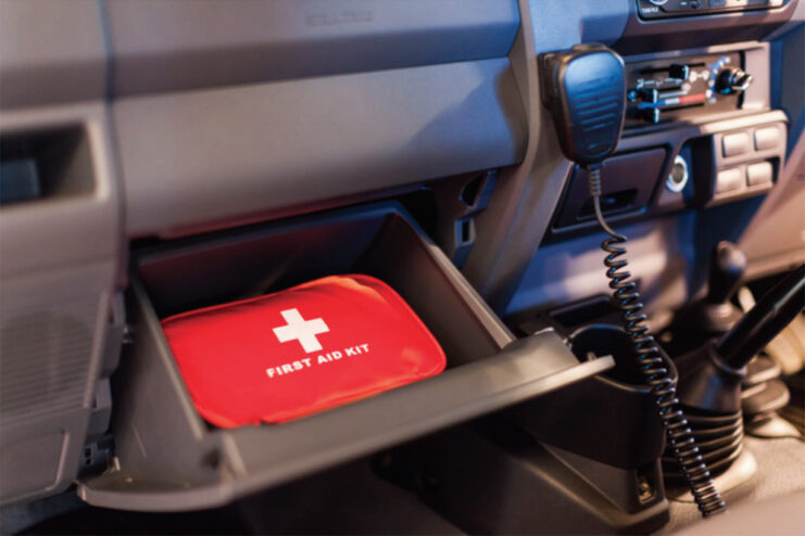 safety-first-aid-kit-and-uhf-radio