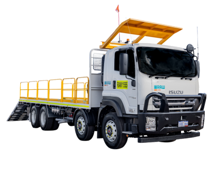 Raw hire 16t ramp truck