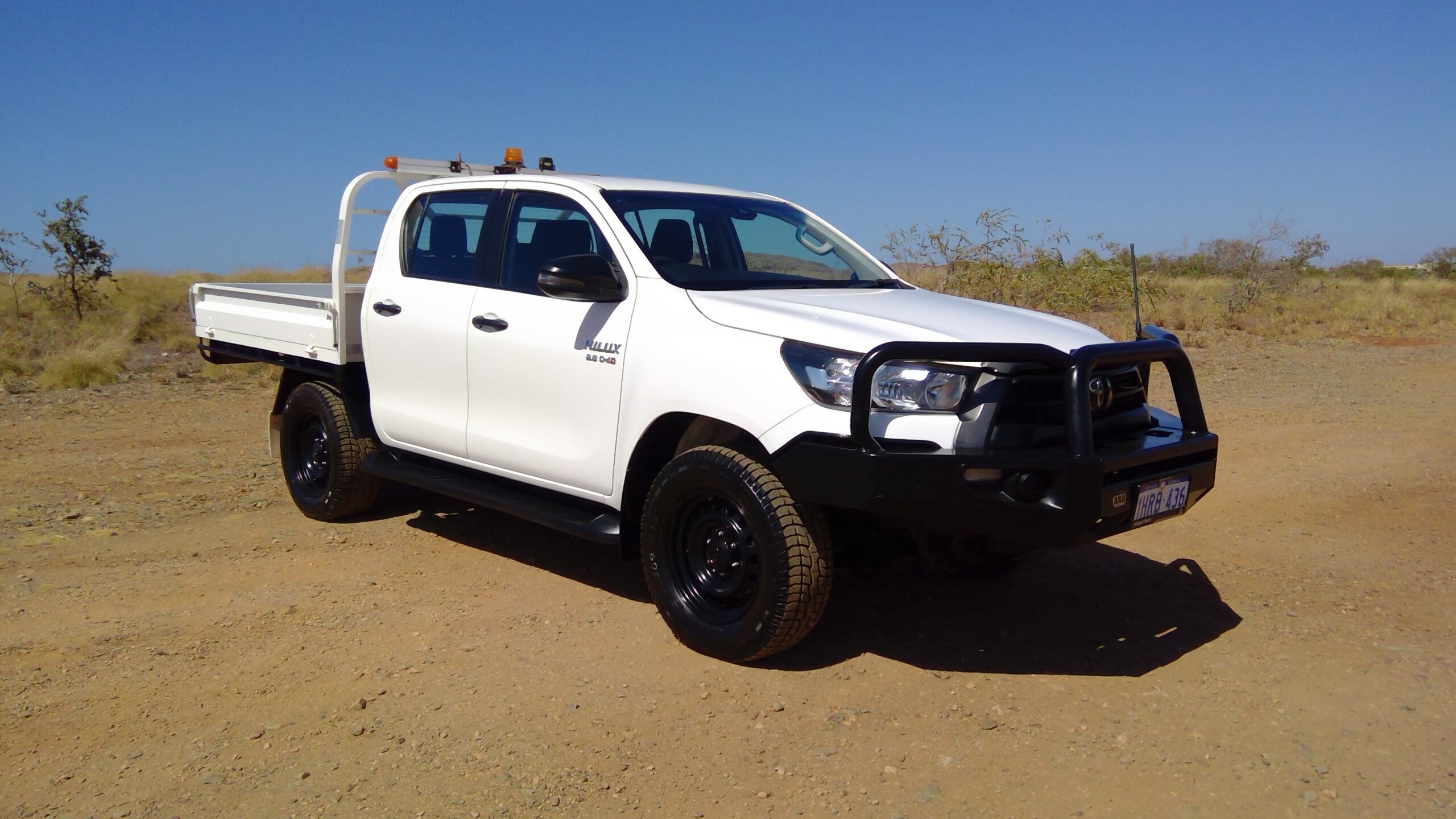 2022 Toyota Hilux Tray Back Ute - 1HRB436